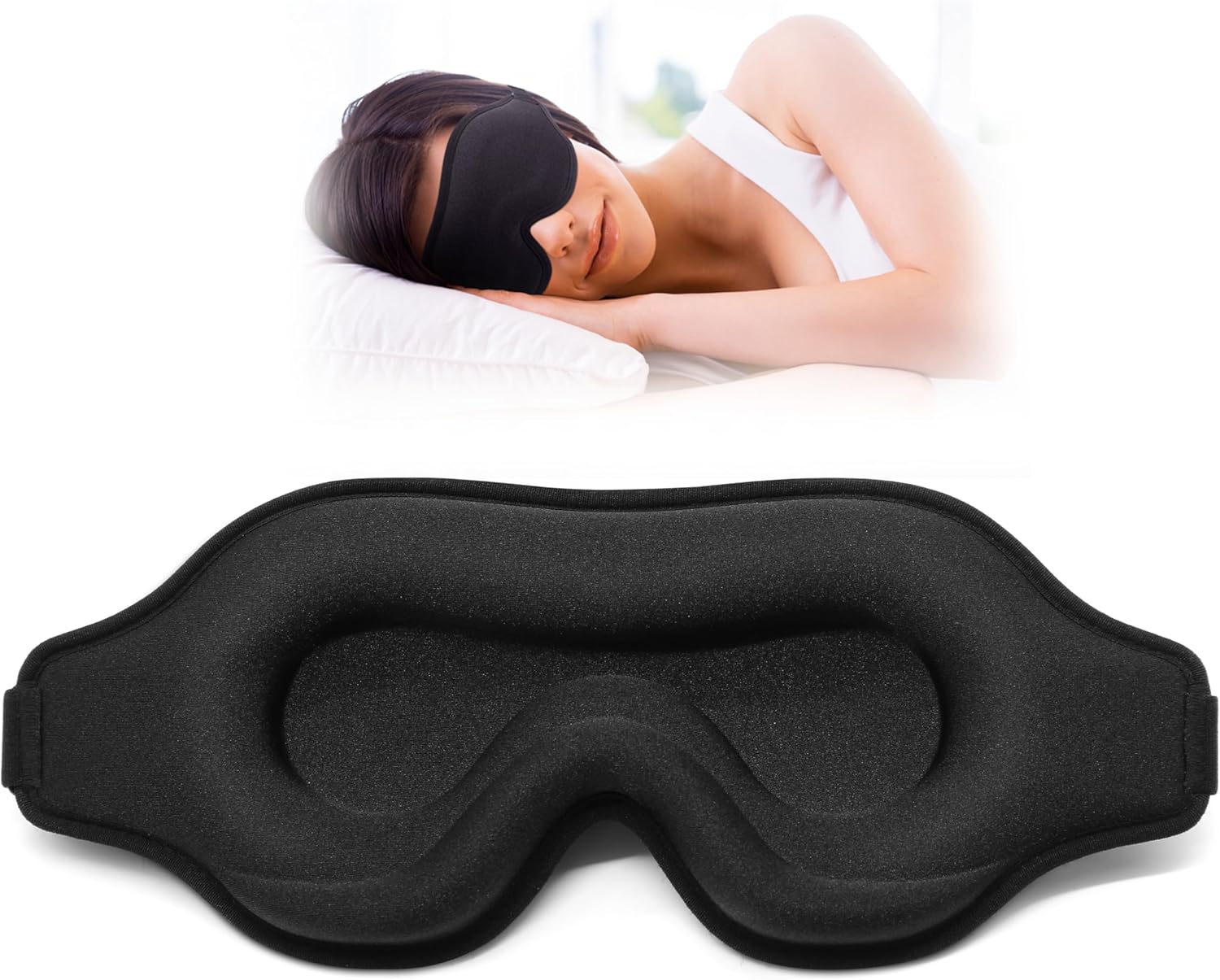 Eyelash Extension For Men - Antifaz para Dormir para Hombres y