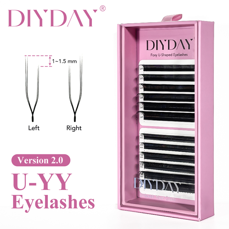 Eyelash Extension Volume Styles - DIYDAY Pestañas Postizas de Visón con