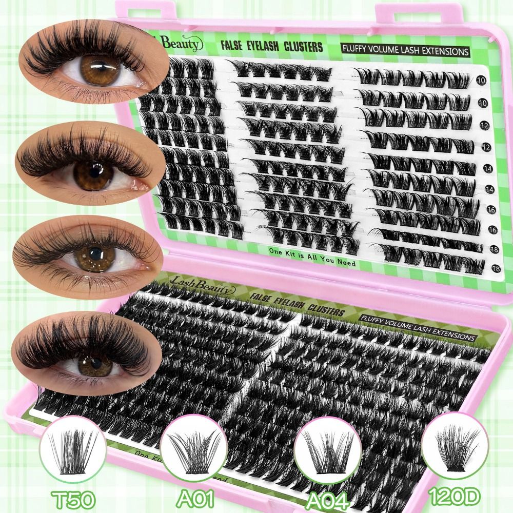 Eyelash Extension Look - Pestañas Postizas de Aspecto Natural, Diseño