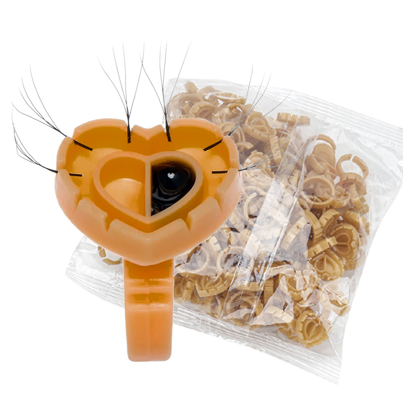 Eyelash Extension Repair - 500 Anillos de Pegamento para Extensiones
