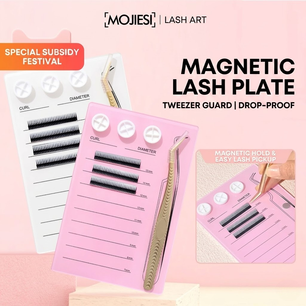 Eyelash Extension Repair - Paleta Magnética para Extensiones de Pestañas