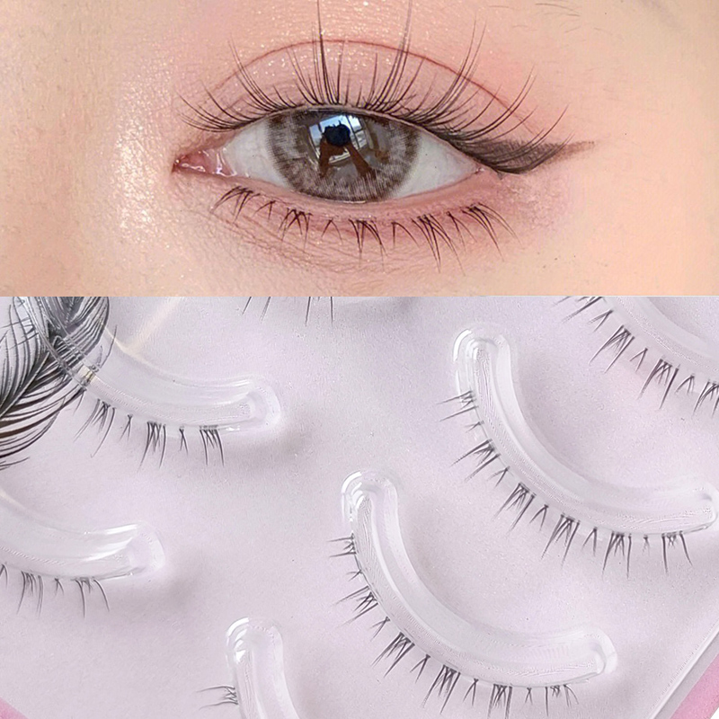 Eyelash Extension Douyin - 5 pares de pestañas inferiores de