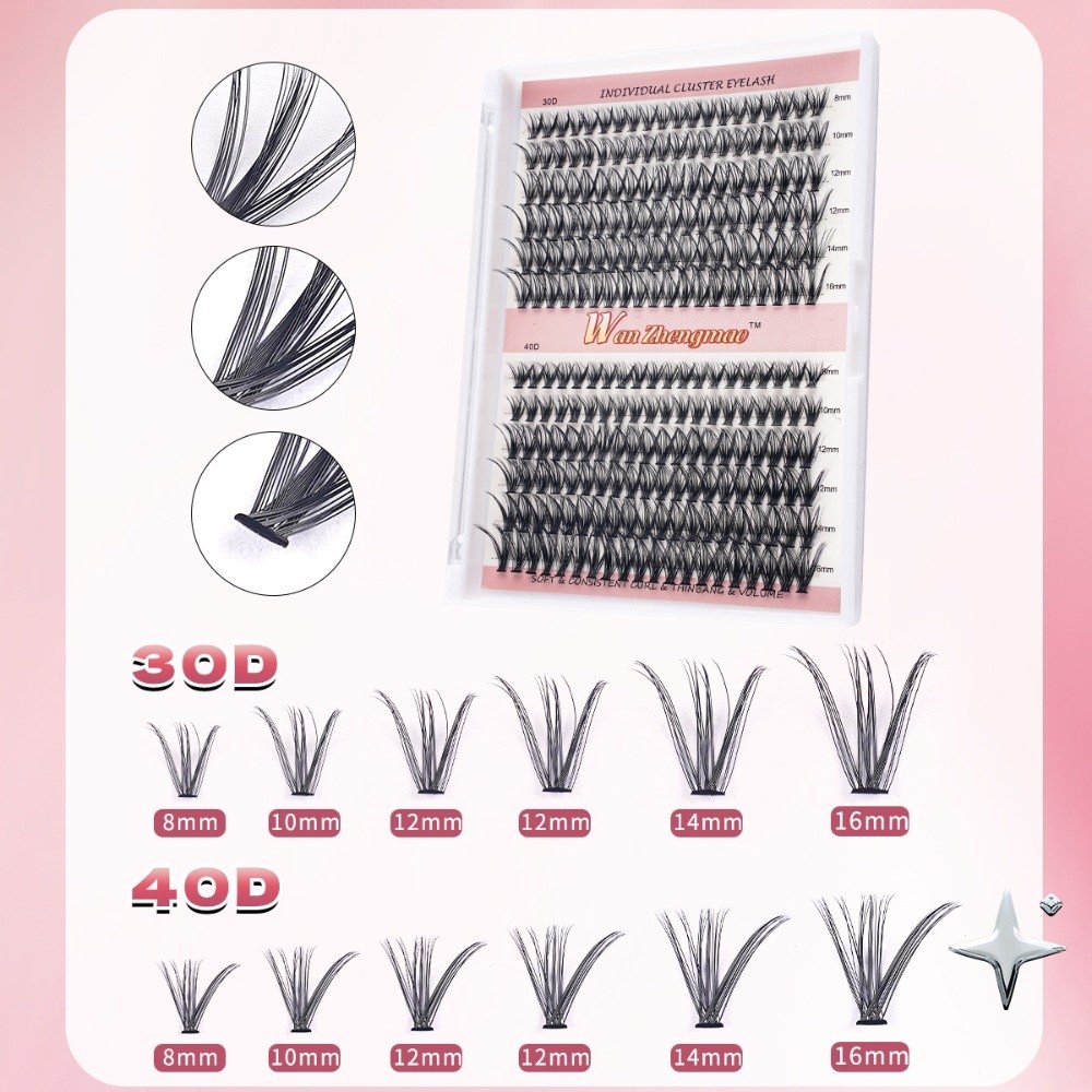 Eyelash Extension Look - Pestañas Postizas de 8-16 mm de