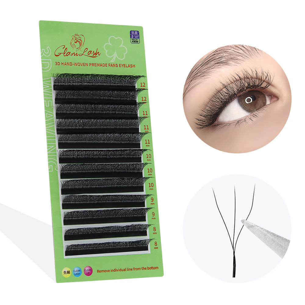Eyelash Extension Volume Styles - GLAMLASH-extensiones de pestañas en forma de