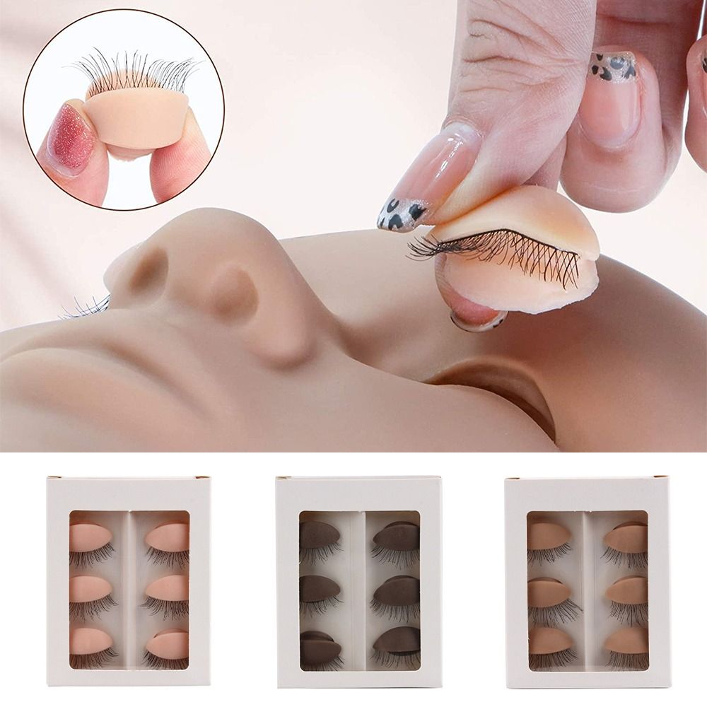 Eyelash Extension Model - Cabeza de Práctica Multifuncional para Entrenamiento