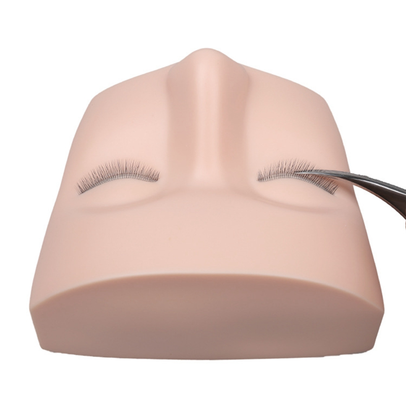 Eyelash Extension Model - -A01R cabeza de Maniquí de pestañas