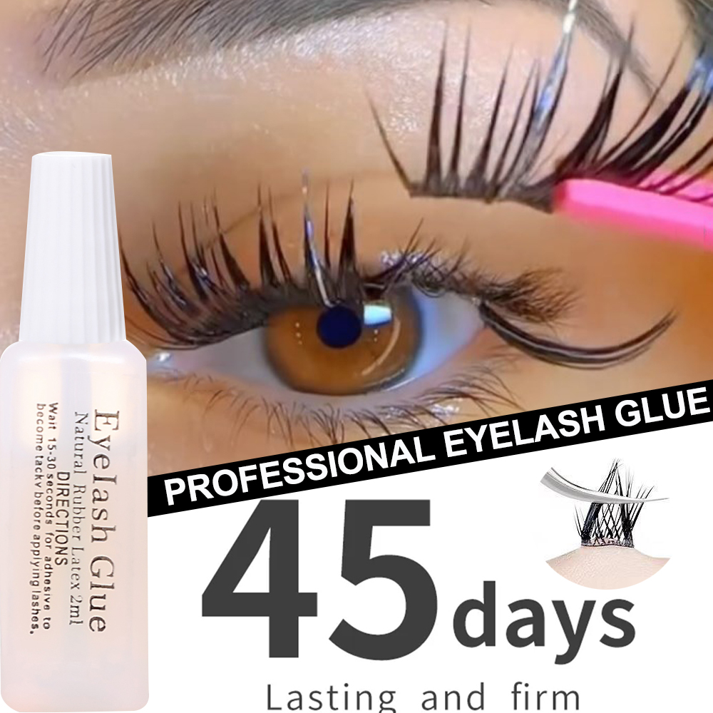 Pegamento de pestañas transpar - Eyelash Extension Eye Irritation reseña y precio