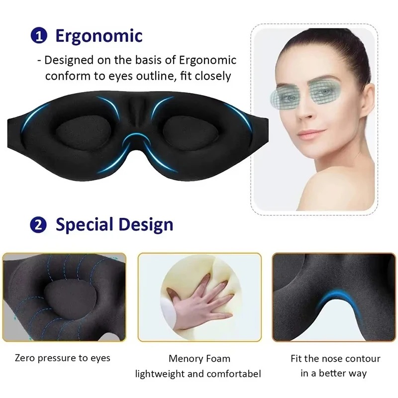 Antifaz de Seda para Bloquear  - Eyelash Extension For Men reseña y precio