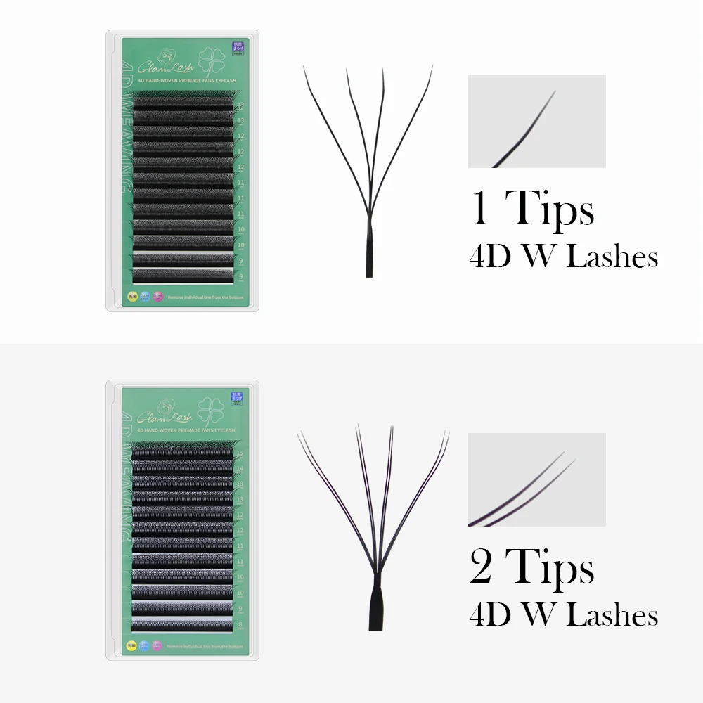 GLAMLASH-extensiones de pestañ - Eyelash Extension Volume Styles reseña y precio