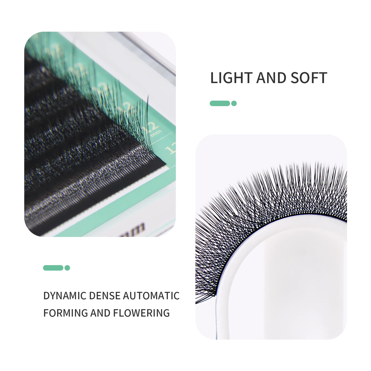 GLAMLASH-extensiones de pestañ - Eyelash Extension Volume Styles reseña y precio