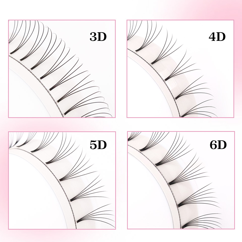 AGUUD suave Natural prefabrica - Eyelash Extension Russian Volume reseña y precio