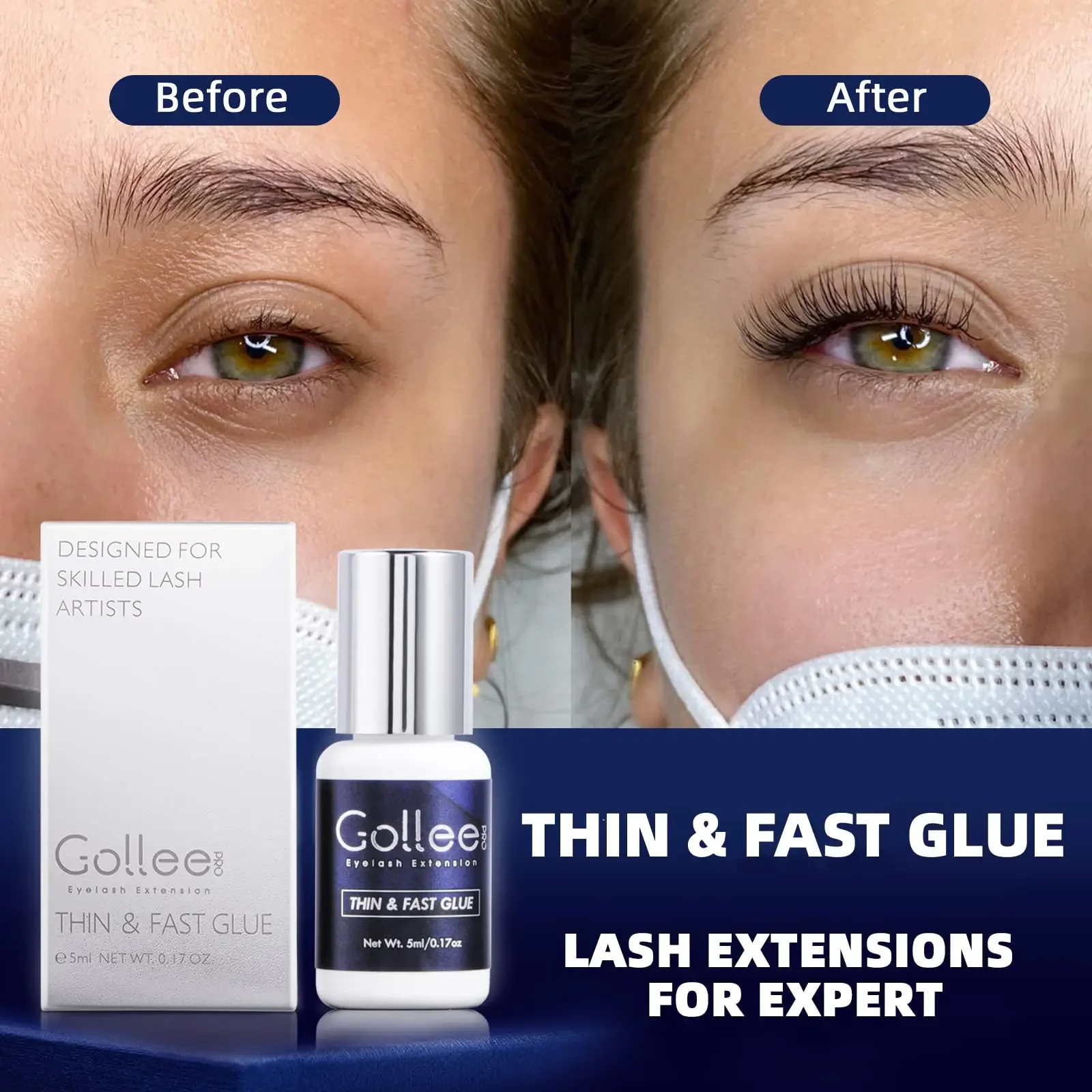 Pegamento para Extensiones de  - Sensitive Lash Glue reseña y precio