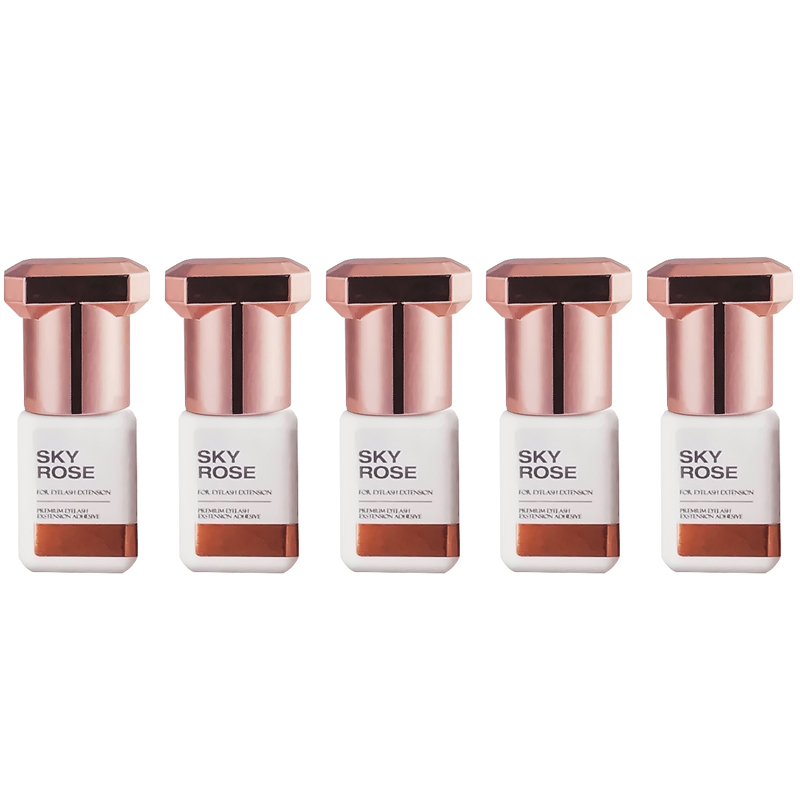 SKY Rose-pegamento para extens - Eyelash Extension Korea reseña y precio
