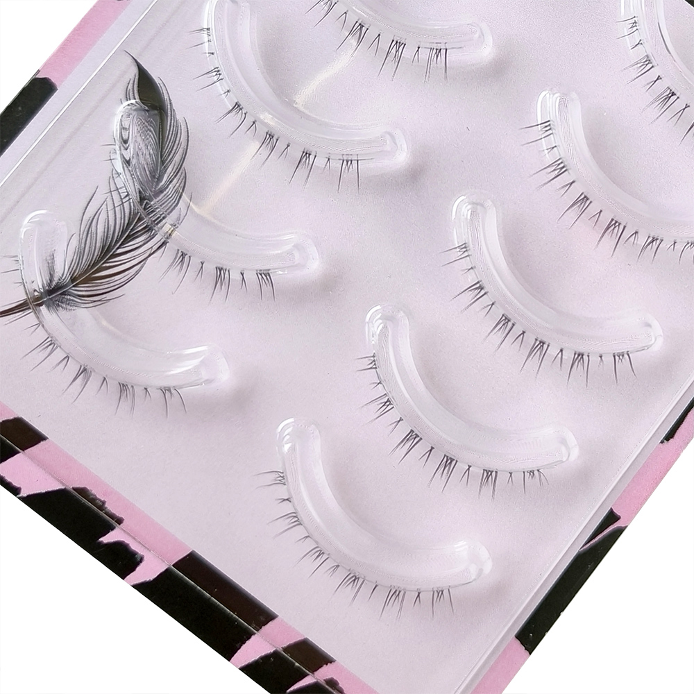 5 pares de pestañas inferiores - Eyelash Extension Douyin reseña y precio