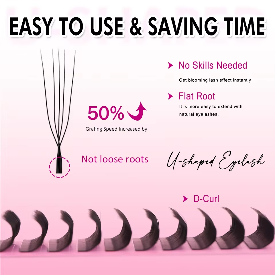 Extensiones de Pestañas 3D 4D  - Eyelash Extension Volume Styles reseña y precio