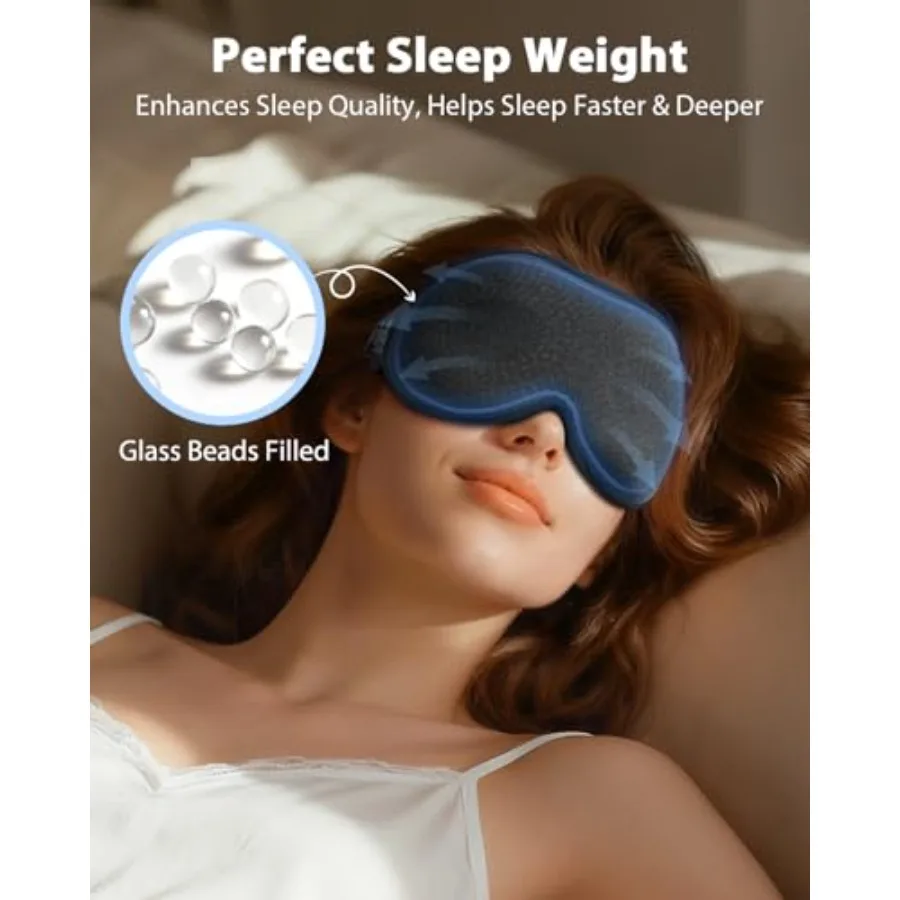 Antifaz para Dormir con Peso,  - Eyelash Extension For Men reseña y precio