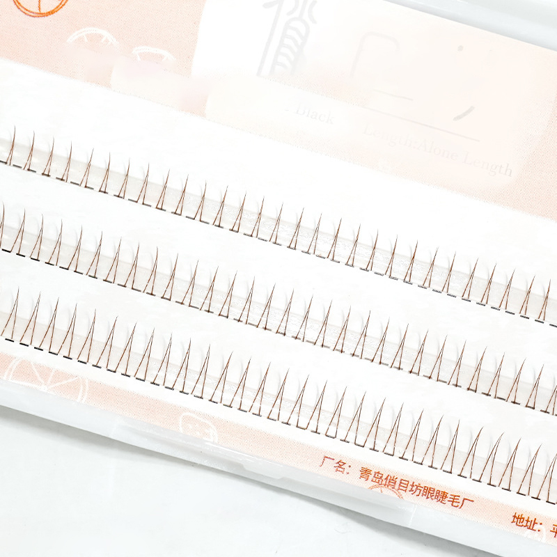 J Curl forma de V debajo de la - Eyelash Extension Korea reseña y precio