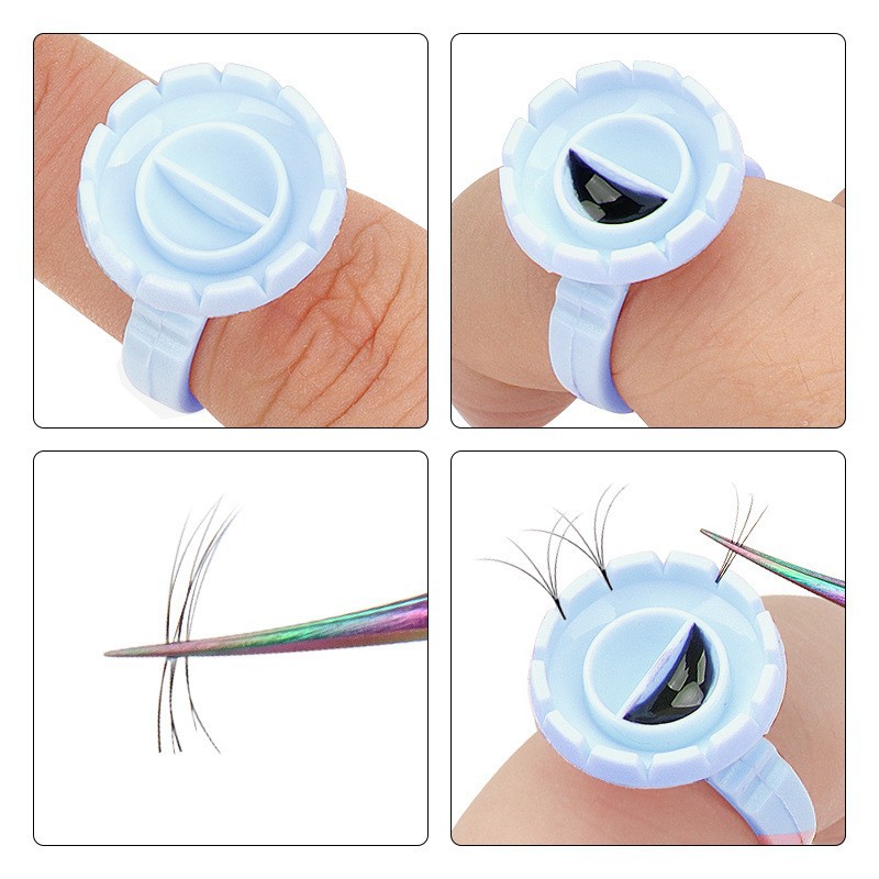 Soporte de anillo de pegamento - Eyelash Extension Repair reseña y precio