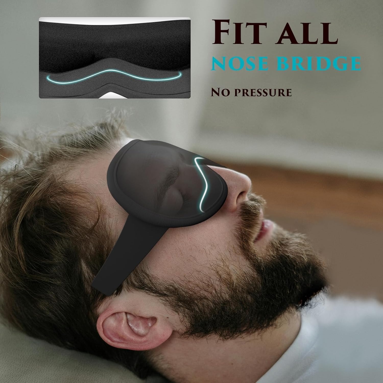 Cubierta de máscara de ojos pa - Eyelash Extension For Men reseña y precio