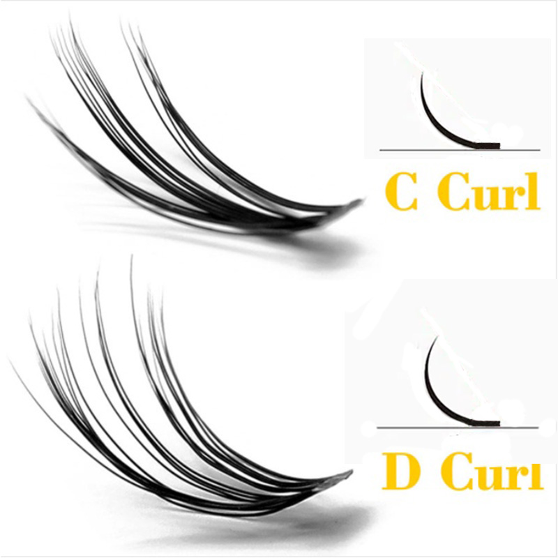 Pestañas de visón 20/30D, grup - Eyelash Extension Russian Volume reseña y precio