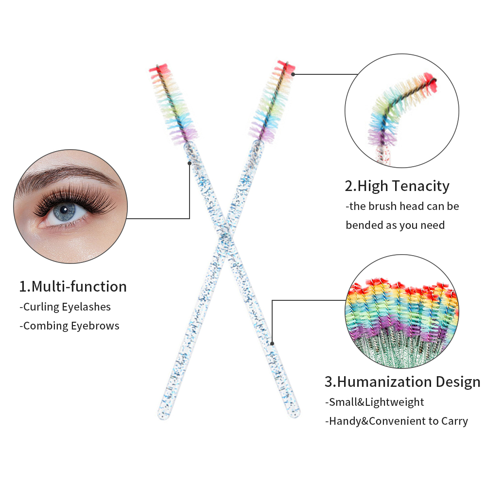 50PCS Pinceles de Maquillaje d - Eyelash Extension Repair reseña y precio