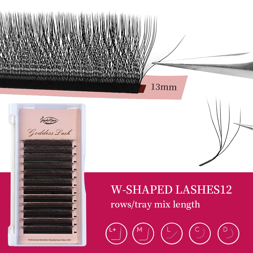 Extensiones de Pestañas Goddes - Eyelash Extension Volume Styles reseña y precio