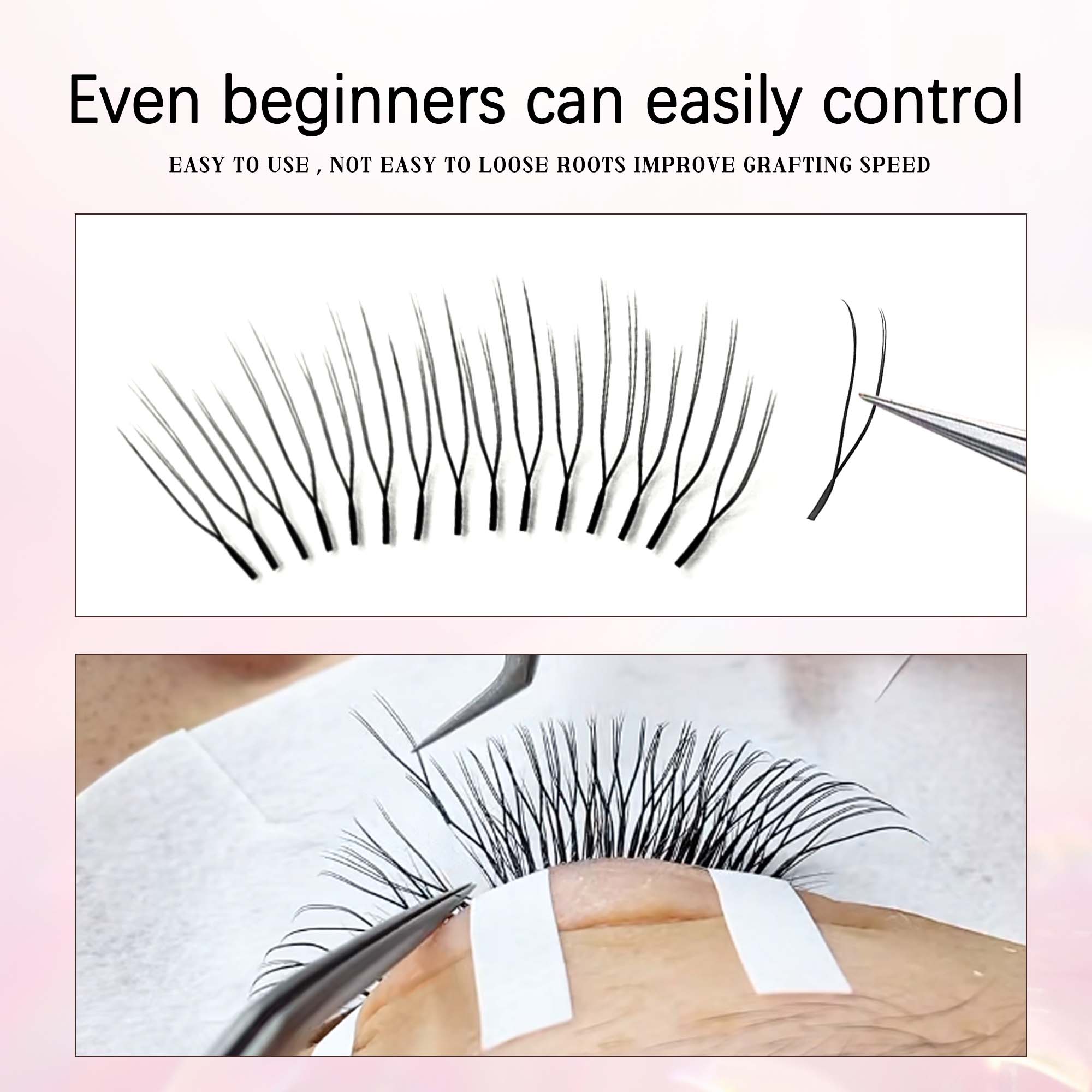 CoMango U en forma de flor pes - Eyelash Extension Volume Styles reseña y precio