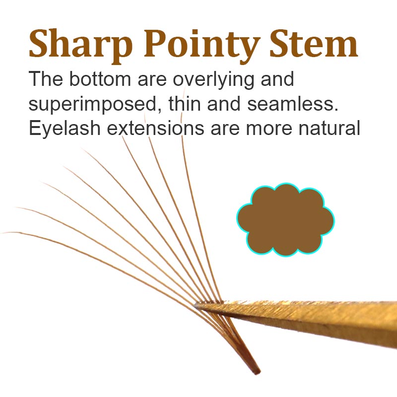 320 Extensiones de Pestañas de - Eyelash Extension Russian Volume reseña y precio