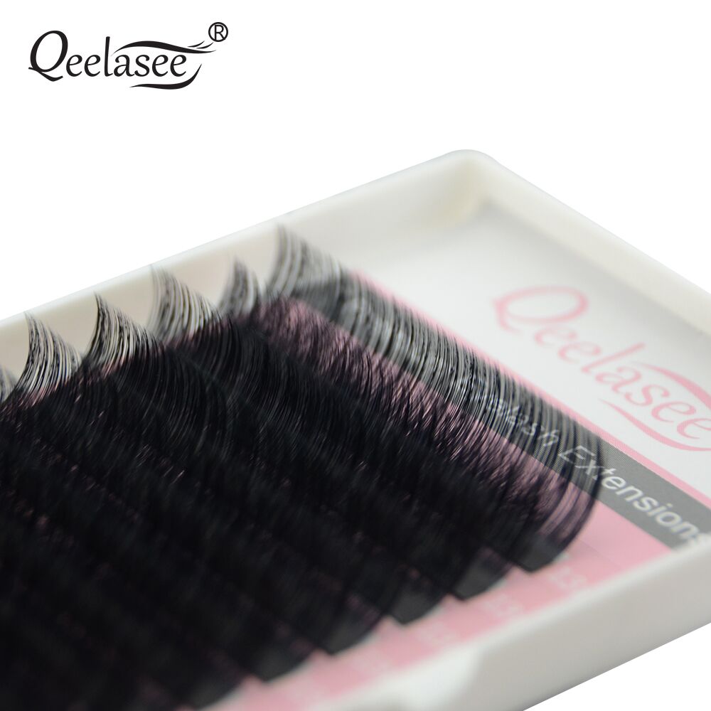 Qeelasee-extensiones de pestañ - Eyelash Extension Russian Volume reseña y precio