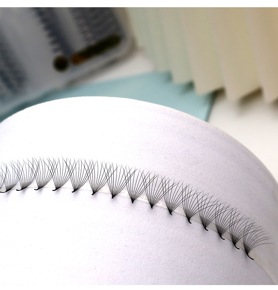 Extensiones de Pestañas Premad - Eyelash Extension Russian Volume reseña y precio