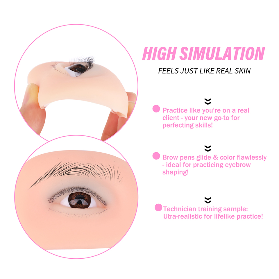 Maniquí de Práctica para Exten - Eyelash Extension Model reseña y precio