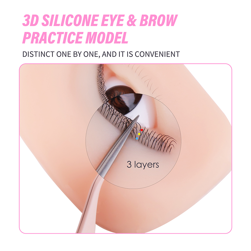 Maniquí de Práctica para Exten - Eyelash Extension Model reseña y precio