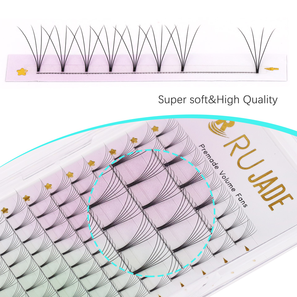 Rujade Pestañas de Volumen Rus - Eyelash Extension Korea reseña y precio