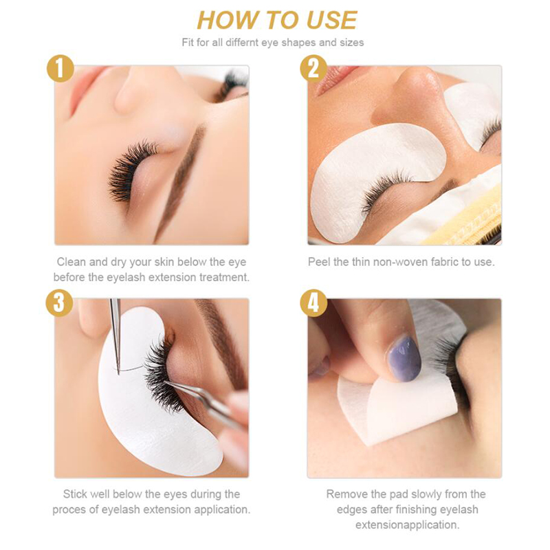 1000 par/lote marca MINI parch - Eyelash Extension Eye Irritation reseña y precio