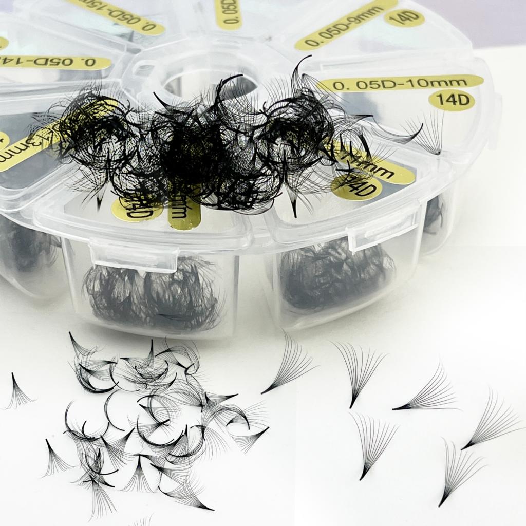 Pestañas prefabricadas Tbestt  - Eyelash Extension Russian Volume reseña y precio