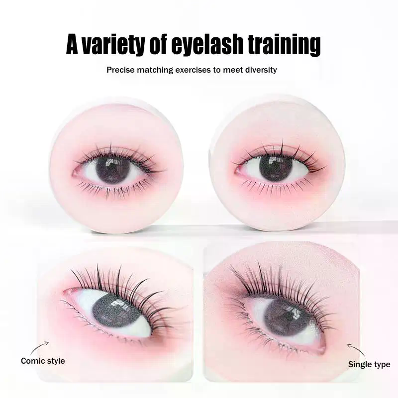 1/3/5 piezas Tabla de exhibici - Eyelash Extension Model reseña y precio