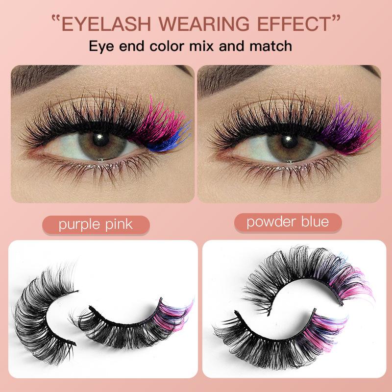 7 Pares de Pestañas Postizas C - Eyelash Extension Russian Volume reseña y precio